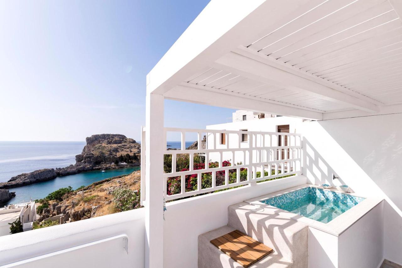 Apartmán Lindian Polis Líndos Exteriér fotografie