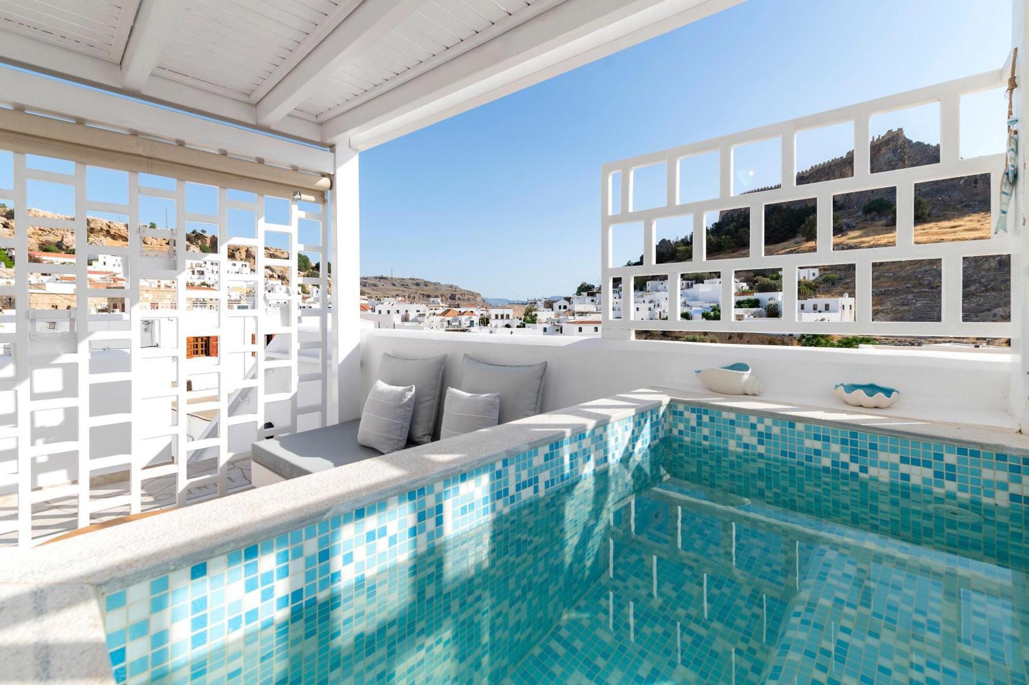 Apartmán Lindian Polis Líndos Exteriér fotografie