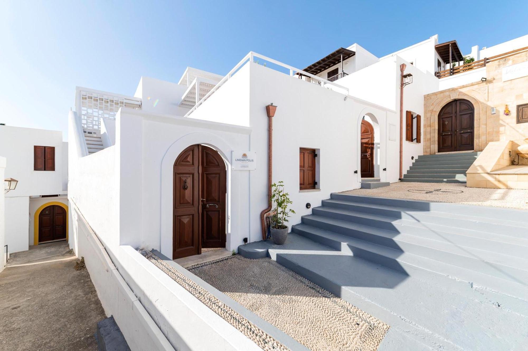 Apartmán Lindian Polis Líndos Exteriér fotografie